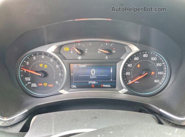 3GNAXUEV3LL325221 2020 CHEVROLET EQUINOX Blue Widok zestawu wskaźników