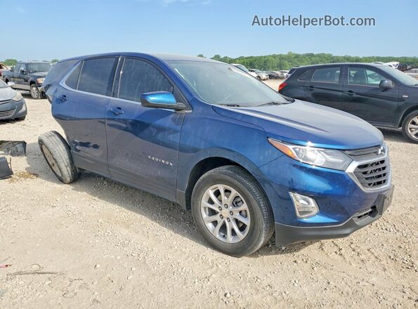 3GNAXUEV3LL325221 2020 CHEVROLET EQUINOX Blue Przód prawy