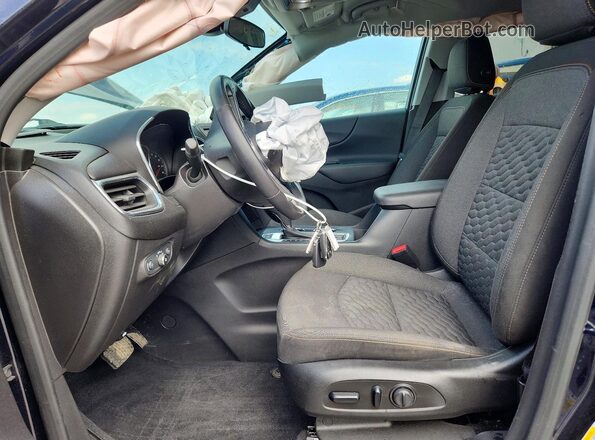 3GNAXUEV3LS712809 2020 CHEVROLET EQUINOX Blue Vista interior delantera