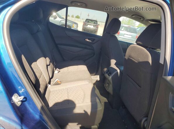 3GNAXUEV3ML385789 2021 CHEVROLET EQUINOX Синий Вид задней части салона