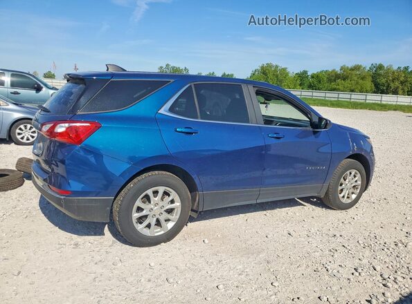 3GNAXUEV3ML385789 2021 CHEVROLET EQUINOX Синий Задняя правая четверть
