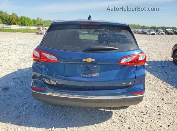 3GNAXUEV3ML385789 2021 CHEVROLET EQUINOX Синий Вид сзади