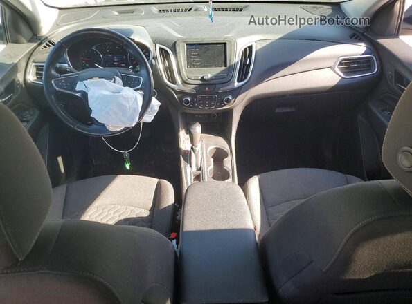 3GNAXUEV3ML385789 2021 CHEVROLET EQUINOX Синий Вид панели приборов