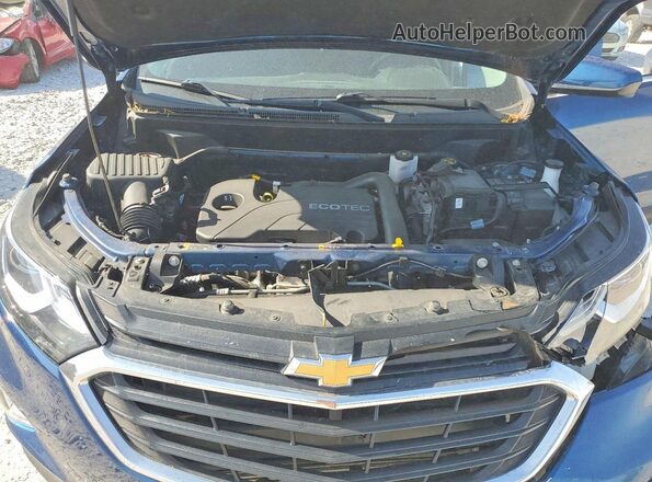 3GNAXUEV3ML385789 2021 CHEVROLET EQUINOX Синий Вид подкапотного пространства