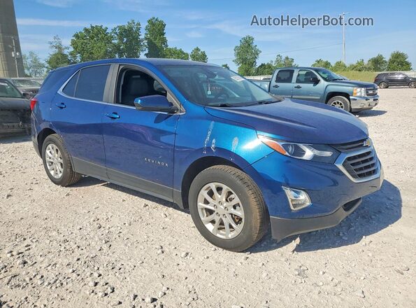3GNAXUEV3ML385789 2021 CHEVROLET EQUINOX Синий Передняя правая четверть