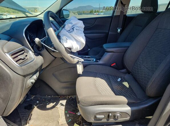 3GNAXUEV4LS527362 2020 CHEVROLET EQUINOX Charcoal წინა სალონის ხედი