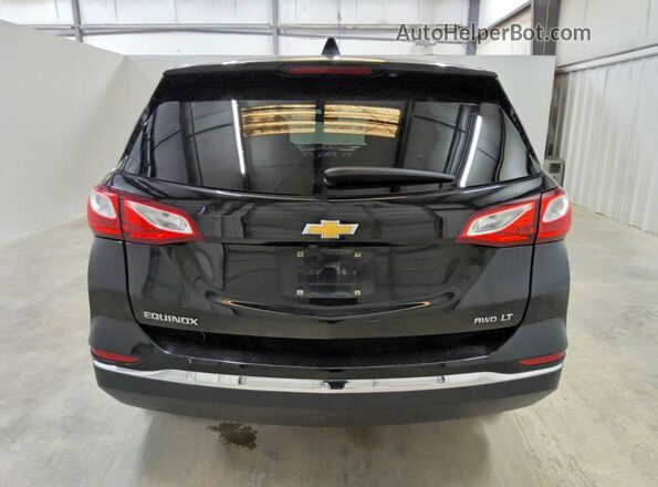 3GNAXUEV4ML304654 2021 CHEVROLET EQUINOX Black Вид ззаду