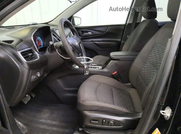 3GNAXUEV4ML304654 2021 CHEVROLET EQUINOX Black Вид салону спереду