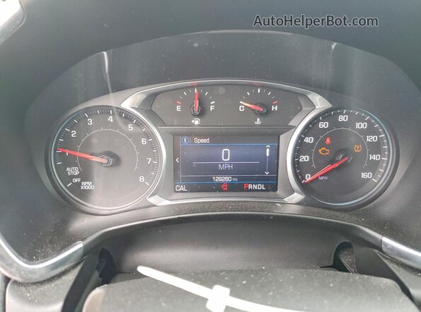 3GNAXUEV4ML389186 2021 CHEVROLET EQUINOX Gray Вид щитка приладів