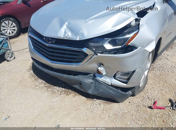 3GNAXUEV4MS109840 2021 CHEVROLET EQUINOX Silver Front view