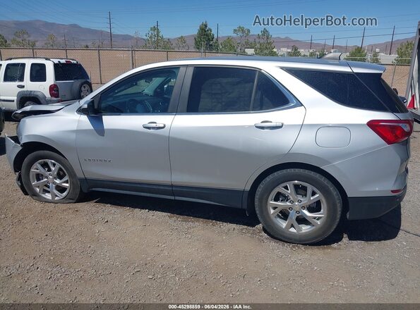3GNAXUEV4MS109840 2021 CHEVROLET EQUINOX Silver Rear interior view