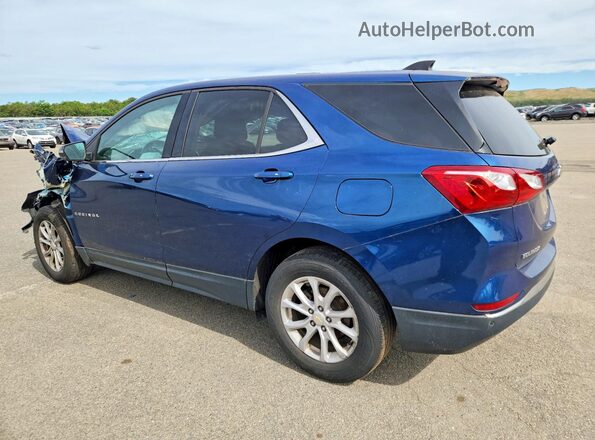 3GNAXUEV5KL217794 2019 CHEVROLET EQUINOX Blue Trasero izquierdo