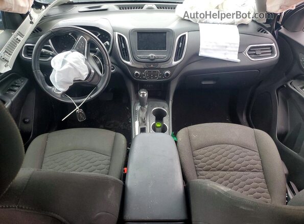 3GNAXUEV5LL207574 2020 CHEVROLET EQUINOX Blue Առջևի վահանակի տեսք