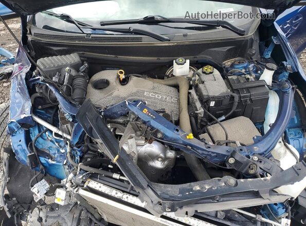 3GNAXUEV5LL207574 2020 CHEVROLET EQUINOX Blue Շարժիչի բաժամունքի տեսք