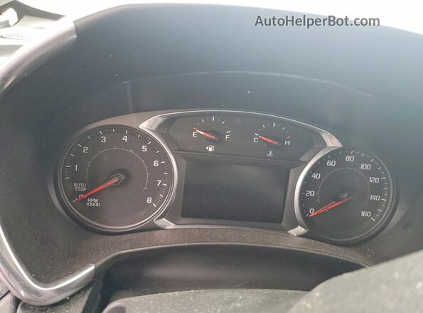 3GNAXUEV5LL207574 2020 CHEVROLET EQUINOX Blue Սարքավորումների վահանակի տեսք