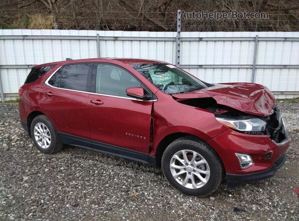 3GNAXUEV5LS651284 2020 CHEVROLET EQUINOX Бордовый 
