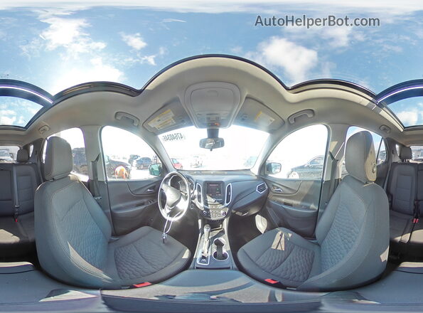3GNAXUEV5ML327909 2021 CHEVROLET EQUINOX Silver Սալոնի 360 աստիճան տեսք