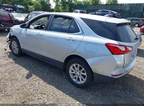 3GNAXUEV5ML395403 2021 CHEVROLET EQUINOX Silver Հետևի ձախ