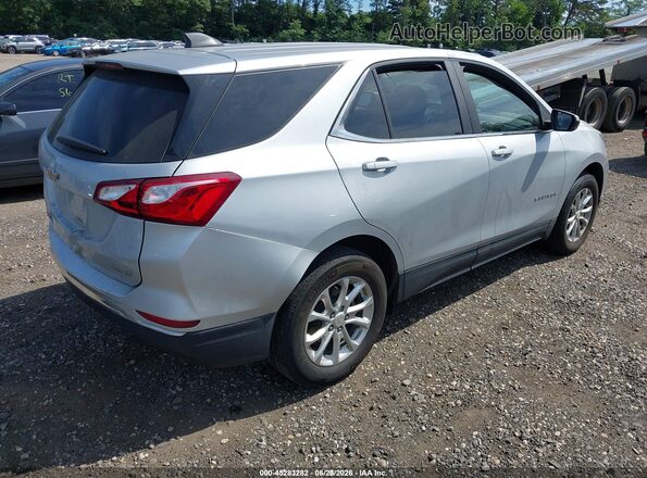 3GNAXUEV5ML395403 2021 CHEVROLET EQUINOX Silver Հետևի աջ