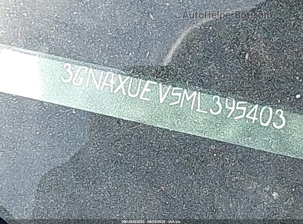 3GNAXUEV5ML395403 2021 CHEVROLET EQUINOX Silver 