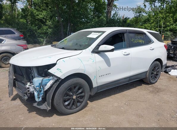 3GNAXUEV5MS154530 2021 CHEVROLET EQUINOX Белый Передняя левая четверть