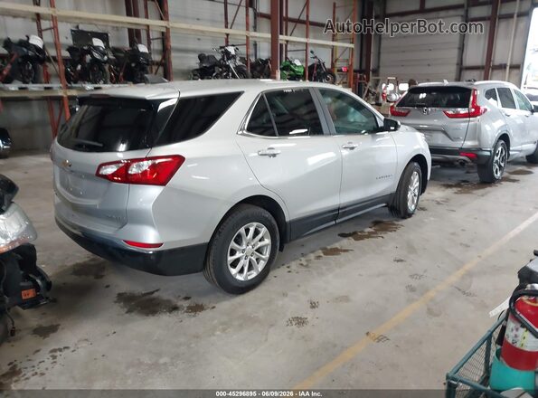 3GNAXUEV5MS175541 2021 CHEVROLET EQUINOX Silver უკანა მარჯვენა