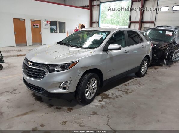 3GNAXUEV5MS175541 2021 CHEVROLET EQUINOX Silver წინა მარცხენა ხედი სამი მეოთხედიდან