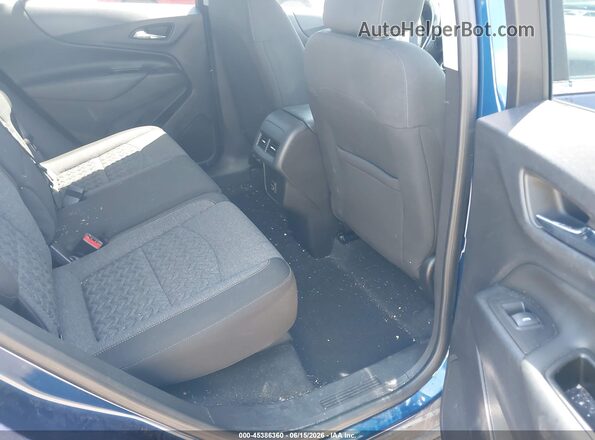 3GNAXUEV5NL296887 2022 CHEVROLET EQUINOX Blue VIN კოდის სტიკერის ხედი