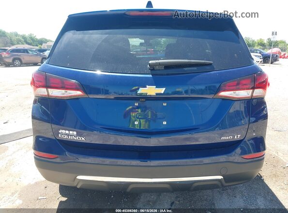 3GNAXUEV5NL296887 2022 CHEVROLET EQUINOX Blue 