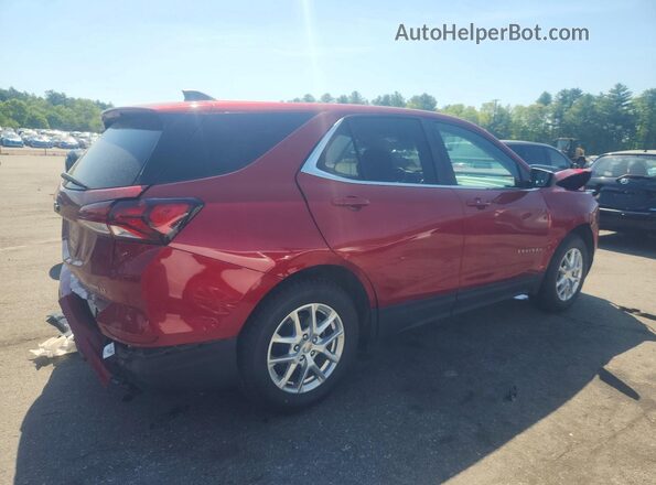 3GNAXUEV5NS105409 2022 CHEVROLET EQUINOX Red Rear right
