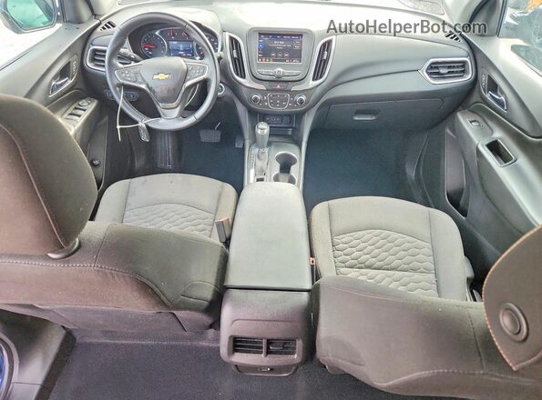 3GNAXUEV6ML339003 2021 CHEVROLET EQUINOX Blue Dashboard view