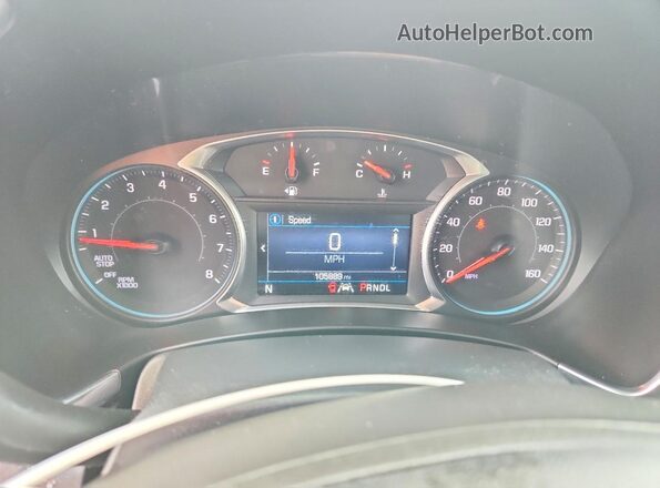 3GNAXUEV6ML339003 2021 CHEVROLET EQUINOX Blue Instrument cluster view