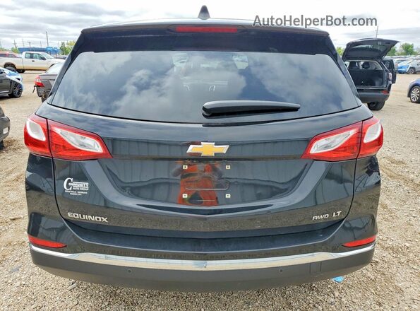 3GNAXUEV6ML346095 2021 CHEVROLET EQUINOX Black Widok z tyłu