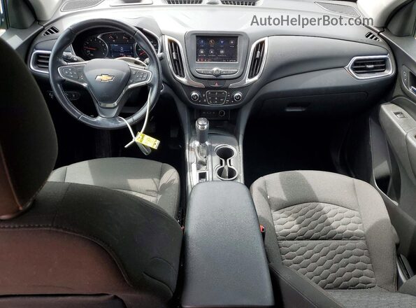3GNAXUEV6ML346095 2021 CHEVROLET EQUINOX Black Widok deski rozdzielczej