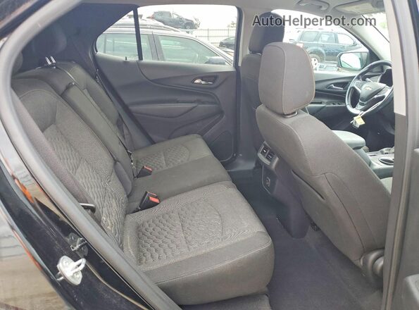 3GNAXUEV6ML346095 2021 CHEVROLET EQUINOX Black Widok wnętrza z tyłu