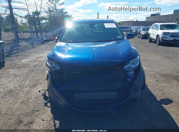 3GNAXUEV6ML382529 2021 CHEVROLET EQUINOX Синий Вид щитка приборов