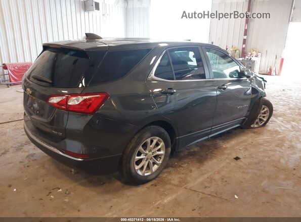 3GNAXUEV7ML301666 2021 CHEVROLET EQUINOX Gray Trasero derecho