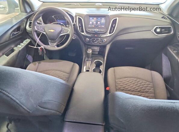 3GNAXUEV7ML378148 2021 CHEVROLET EQUINOX Gray Dashboard view