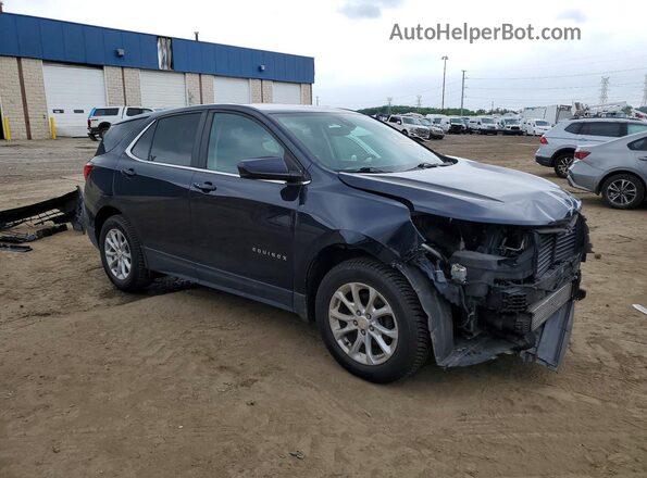 3GNAXUEV8MS142355 2021 CHEVROLET EQUINOX Blue Передня права чверть