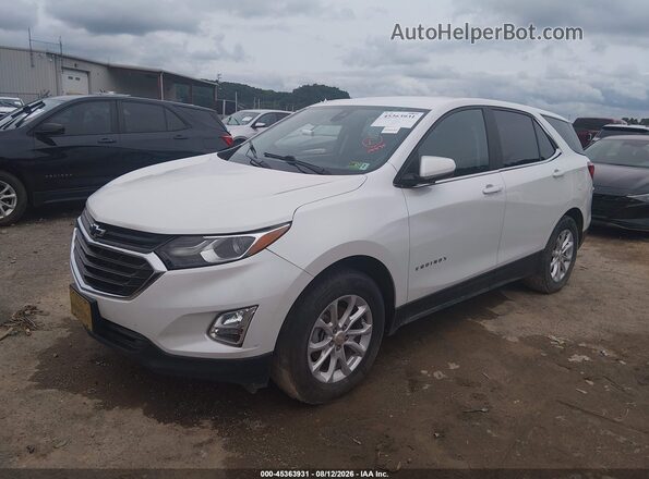 3GNAXUEV8MS155381 2021 CHEVROLET EQUINOX White Передня ліва чверть