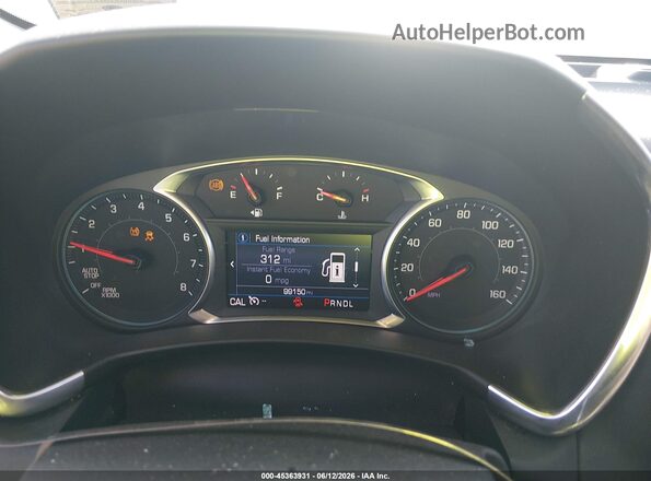 3GNAXUEV8MS155381 2021 CHEVROLET EQUINOX White Вид задніх сидінь