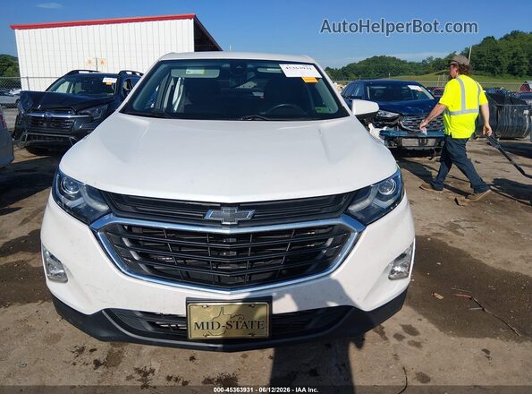 3GNAXUEV8MS155381 2021 CHEVROLET EQUINOX White Вид щитка приладів