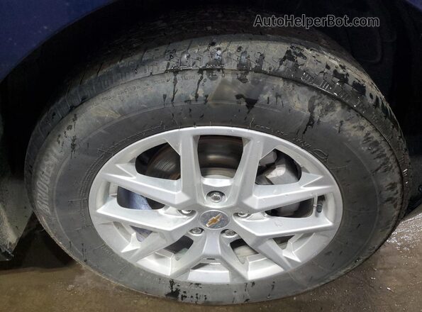 3GNAXUEV8NL171656 2022 CHEVROLET EQUINOX Blue 