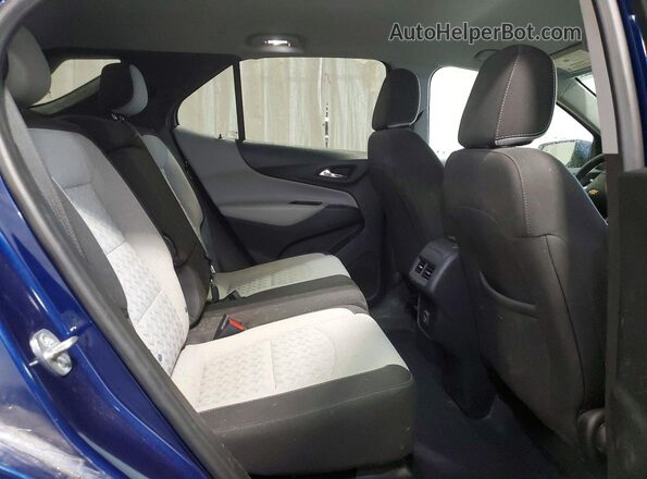 3GNAXUEV8NL171656 2022 CHEVROLET EQUINOX Blue Սալոնի հետևի տեսք