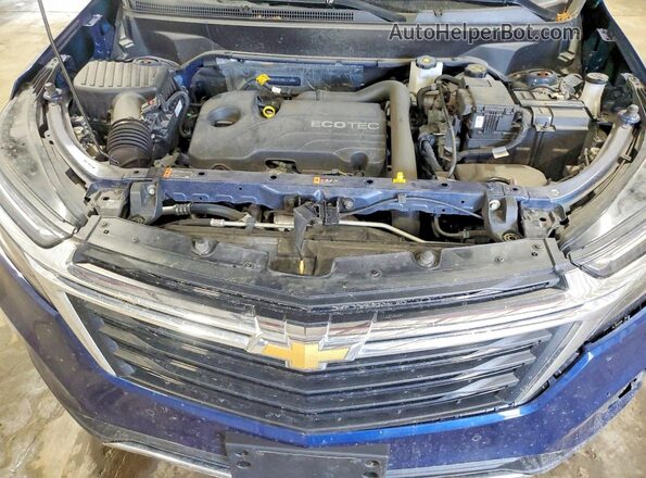 3GNAXUEV8NL171656 2022 CHEVROLET EQUINOX Blue Շարժիչի բաժամունքի տեսք