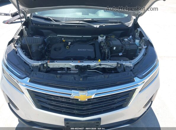 3GNAXUEV8NL200332 2022 CHEVROLET EQUINOX Silver Vista trasera