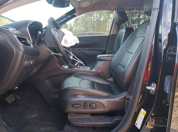 3GNAXUEV9LL278244 2020 CHEVROLET EQUINOX Black Вид салону спереду