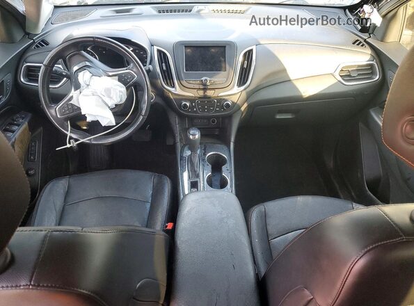 3GNAXUEV9LL278244 2020 CHEVROLET EQUINOX Black Вид панелі приладів