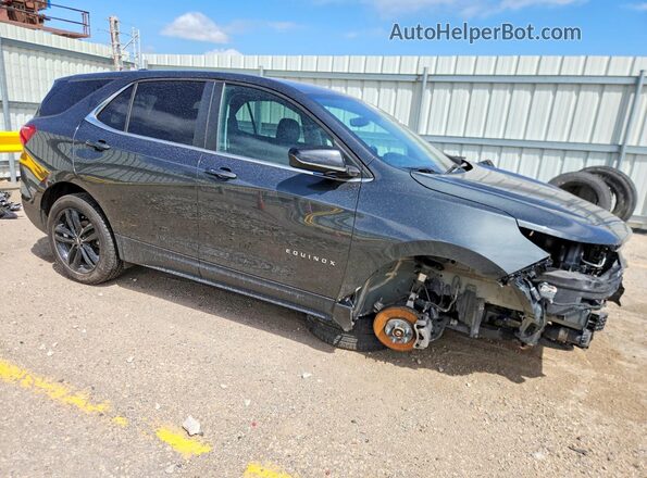 3GNAXUEV9ML325919 2021 CHEVROLET EQUINOX Черный Передняя правая четверть