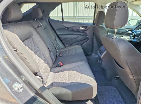 3GNAXUEV9ML325919 2021 CHEVROLET EQUINOX Черный Вид задних сидений